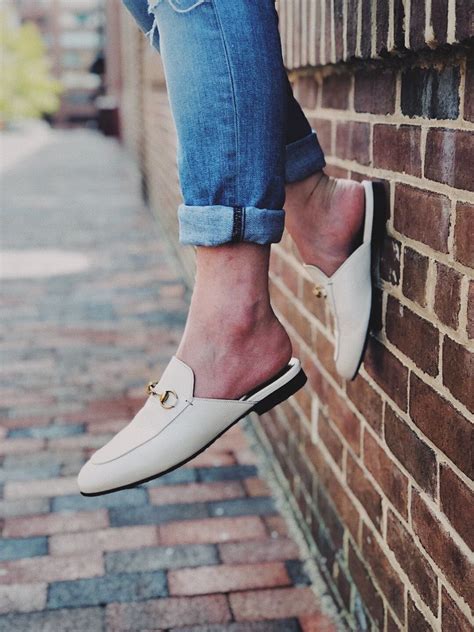 white gucci princetown loafers|Gucci princetown loafers sale.